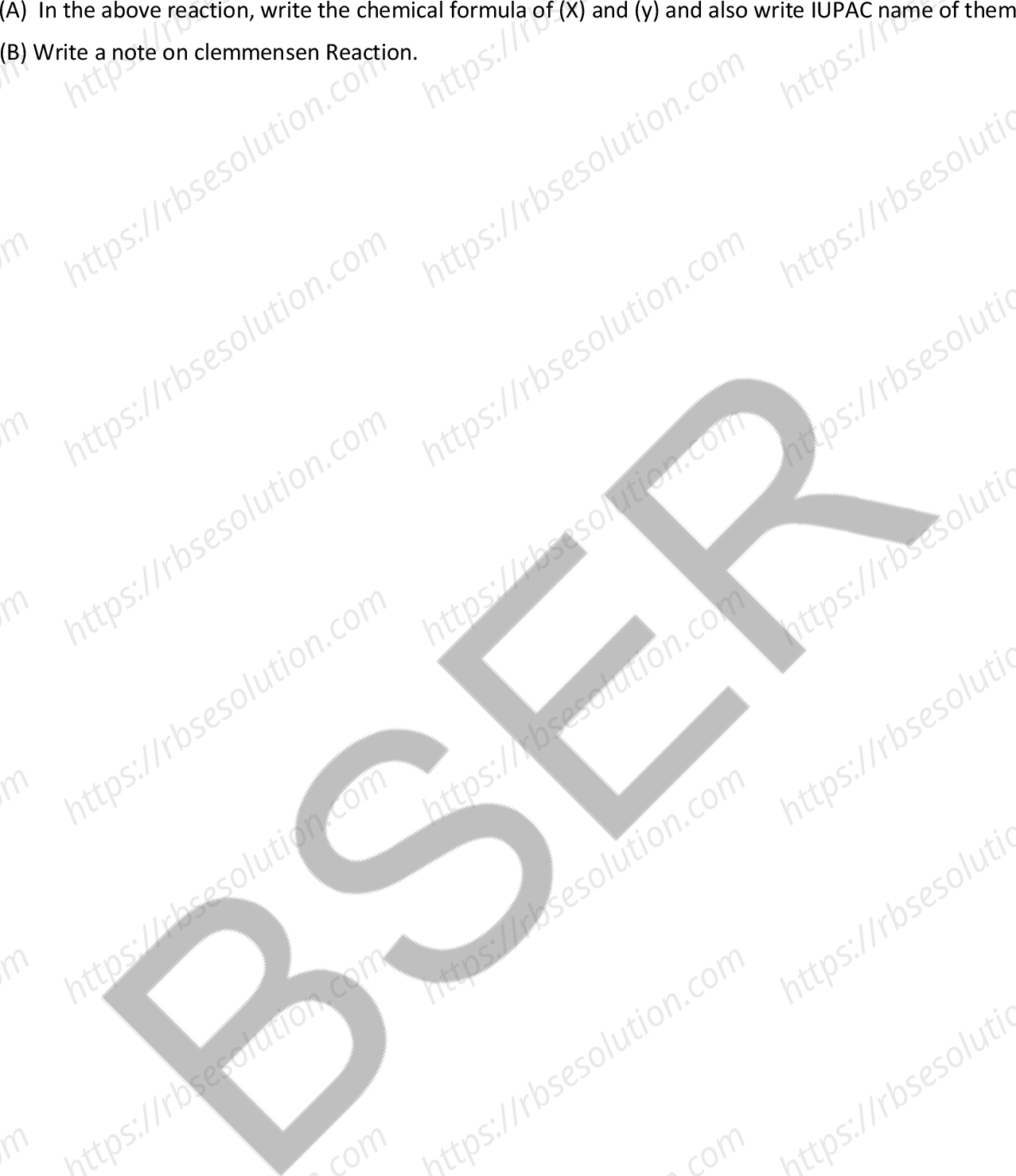 RBSE Class 12th 2025 Chemistry Sample Papers 13